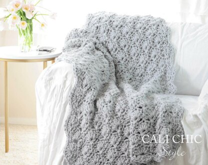 Valencia Crochet Throw Blanket #604