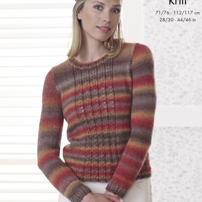 Sweater and Jacket in Stylecraft Jeanie - 9492 - Downloadable PDF
