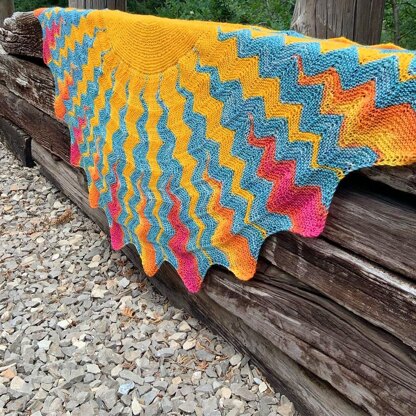 Sunshine blanket knitting discount pattern