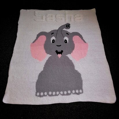 Baby Elephant Blanket Pattern