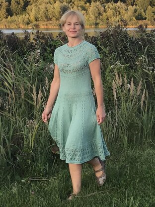 The Green Lagoon Dress