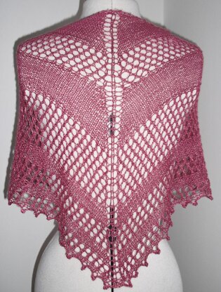 Winberry shawl