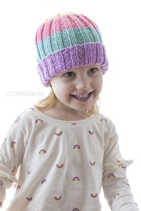 Easy Sherbet Baby Hat