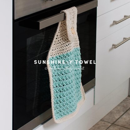 Sunshine-y Hanging Towel