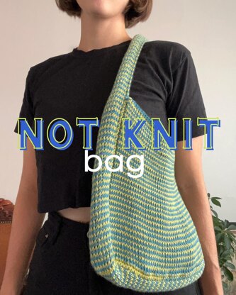 Not Knit Bag: Tunisian Crochet