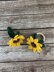 Sunflower Rattle Teething Ring