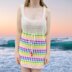 Granny Stripe Crochet Dress