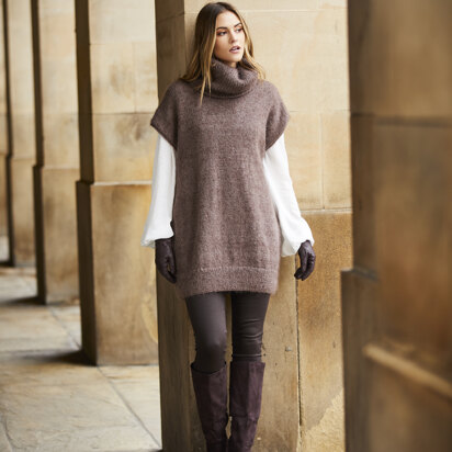 Rocha Jumper in Rowan Kidsilk Haze and Kid Classic - RM007-00003-DEP - Downloadable PDF