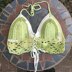 Lime Swirl Bikini Halter Top