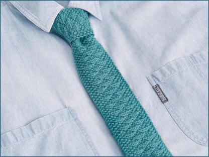 Okehampton Tie Knitting Pattern