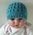 Poppy - Babies eyelet stitch beanie