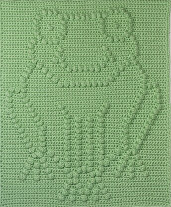 Frog Baby Security Blanket