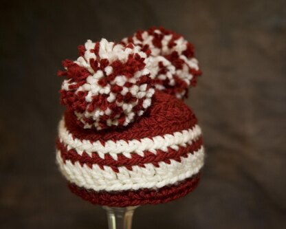 Pompom Baby Hat