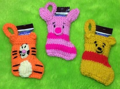 Winnie the Pooh Face Stockings