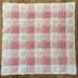 Gingham Granny Square Baby Blanket