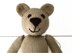 33cm (13 inch) Basic teddy bear pattern 19055