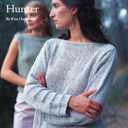 Hunter Jumper in Rowan Summer Tweed