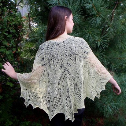 Back to the Garden Shawl