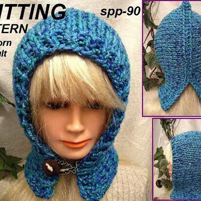 Sydnee Hoodie | Knitting Pattern by SweetPotatoPaterns