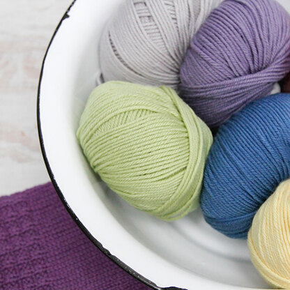 SALE Coquina DK: Superwash Merino Wool & Cotton Yarn