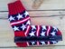 Stars and stripes socks