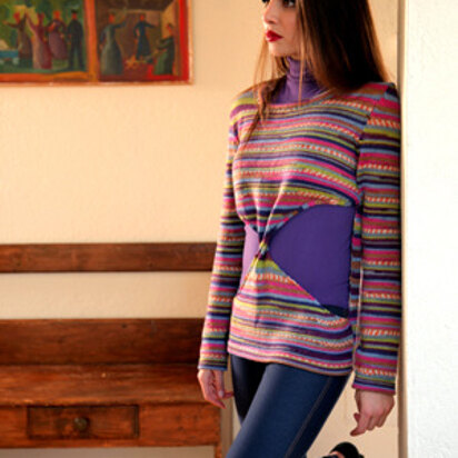 Estro Pullover in Adriafil Knitcol - Downloadable PDF