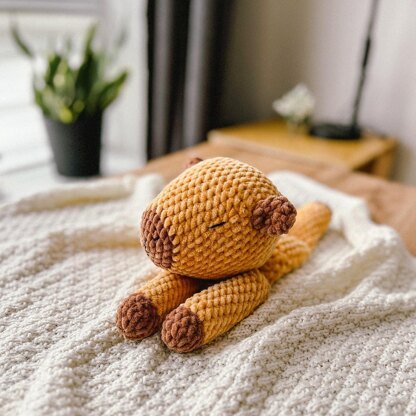 Capybara snuggler pattren