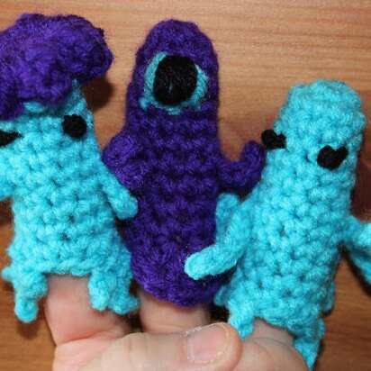 Monster Finger Puppets