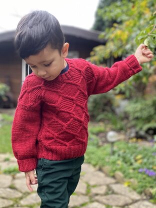 Little Mister Cable Pullover