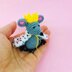 Christmas ornaments, Christmas crochet, Mouse King