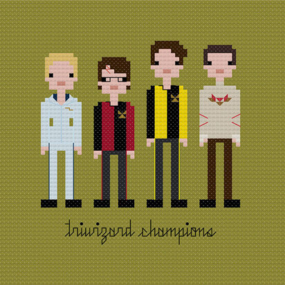 Harry Potter Triwizard Champions - PDF Cross Stitch Pattern