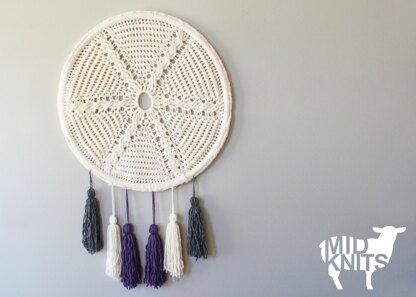 Cable Star and Tassels Wall Hanging (2015023)