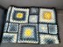 The Starry Night granny square blanket