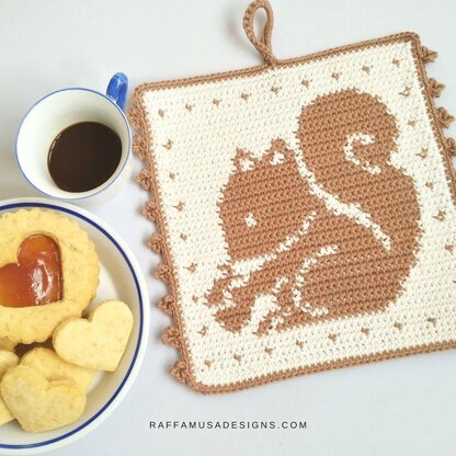 Squirrel Potholder