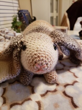 Hazel the Amigurumi Rabbit