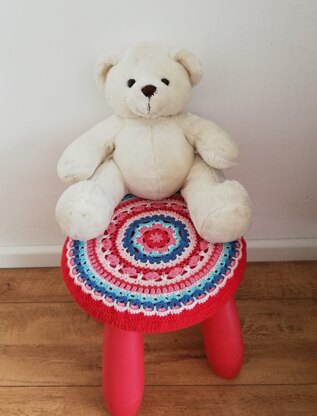 Boho Stool Cover