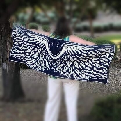 Wings are Freedom Shawl
