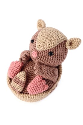 Arlo the Armadillo Amigurumi