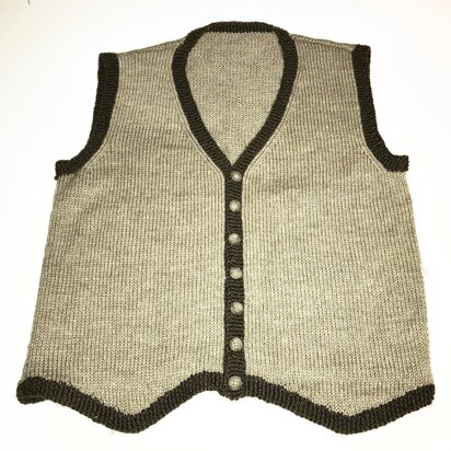 Classic point front waistcoat