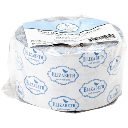 Elizabeth Craft Designs Elizabeth Craft Clear Double-Sided Adhesive Tape - 2.5"X27yd
