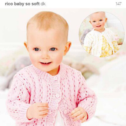 Cardigans in Rico in Baby So Soft DK - 147