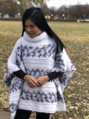 Cozy poncho