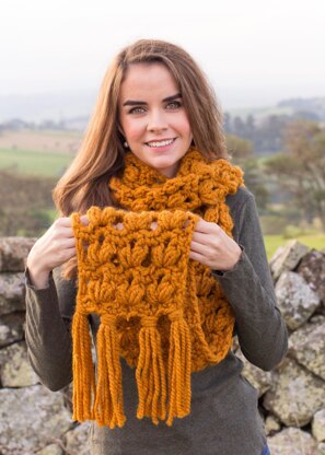 Butterscotch Tassel Scarf