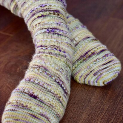 String of Bobbles Socks