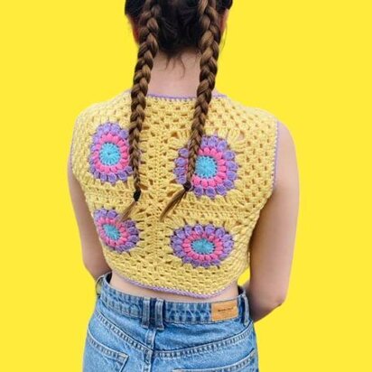 Sunny Crochet Crop Top