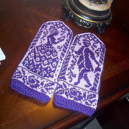Rendezvous Mittens - knitting pattern