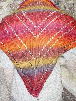 Vee Neck Shawl