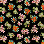 "Exotica" von Michael Miller Fabrics - Rainforest Plants - MMDCX10274BLACK