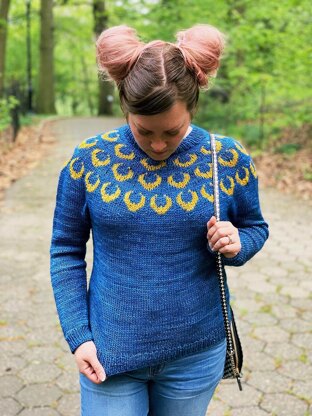 Crescent Moon Sweater