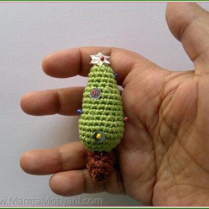 Crochet Christmas Tree Ornament Pattern Amigurumi Decorations